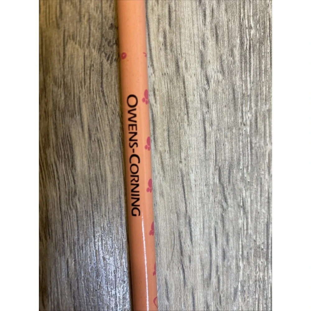 VTG 1992 Owens Corning Pink Panther Advertisement Pencil